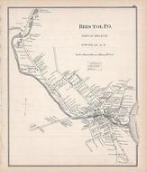 Bristol Town, New Hampshire State Atlas 1892 Uncolored